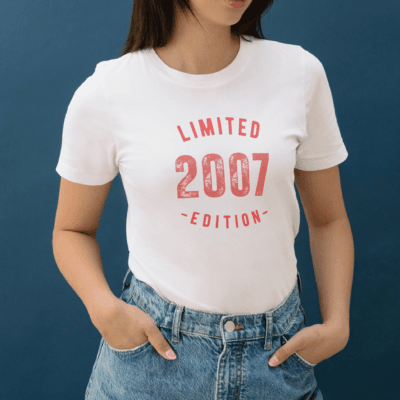 Limited 2007 Edition - Round Neck Half Sleeve T- Shirt