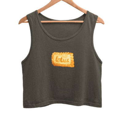 Lotus Biscoff - Crop Tank Top