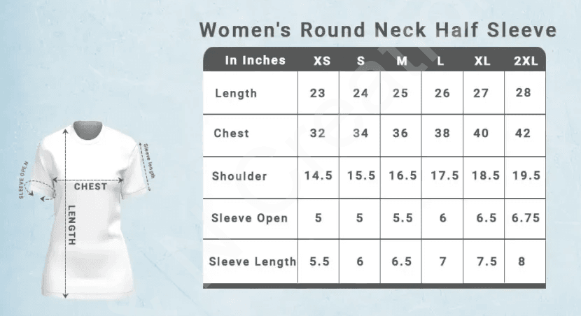 Wild Flowers - Round Neck Half Sleeve T-Shirt - Image 2