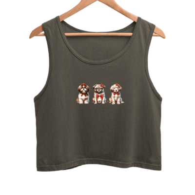 Coquette Puppies - Crop Tank
