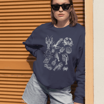 Ocean Love, Fisherman Aesthetic - Sweatshirt