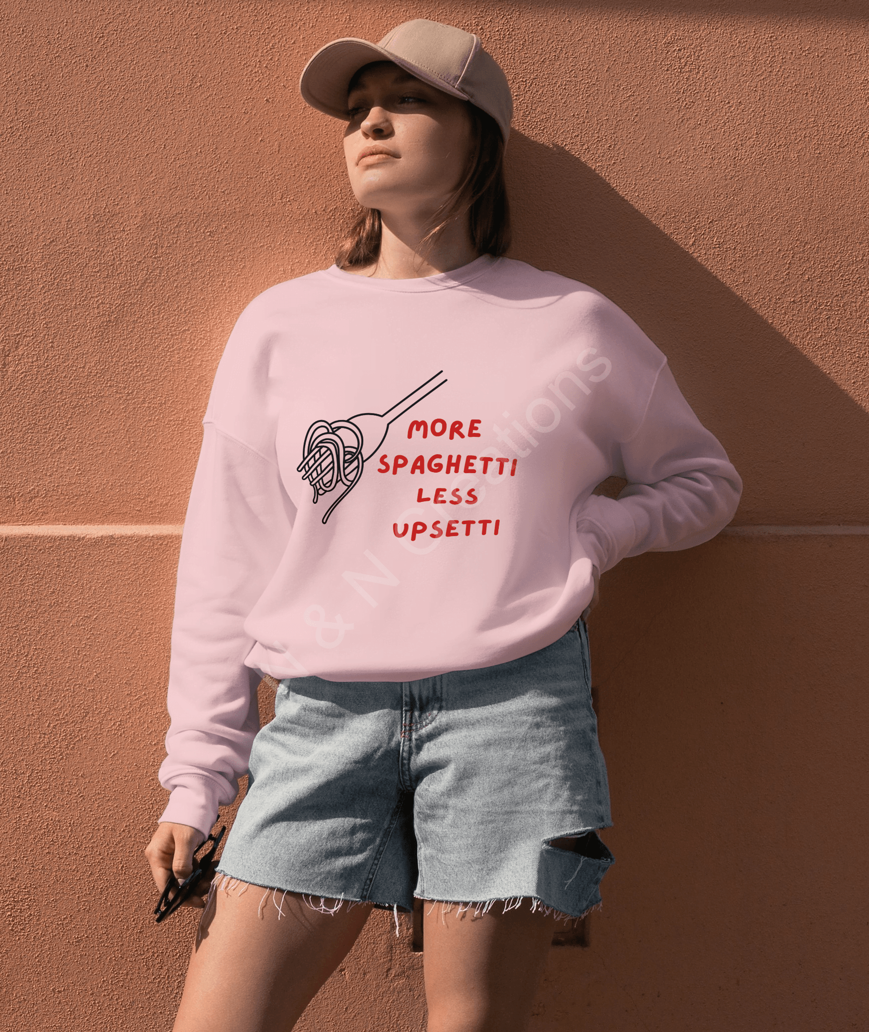 More Spaghetti Less Upsetti - Sweatshirt