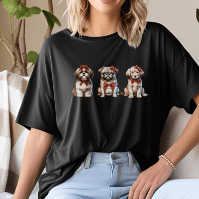 Coquette Pups - Oversized Tshirt