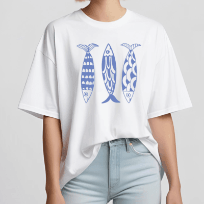 Sardines - Oversized Tshirt