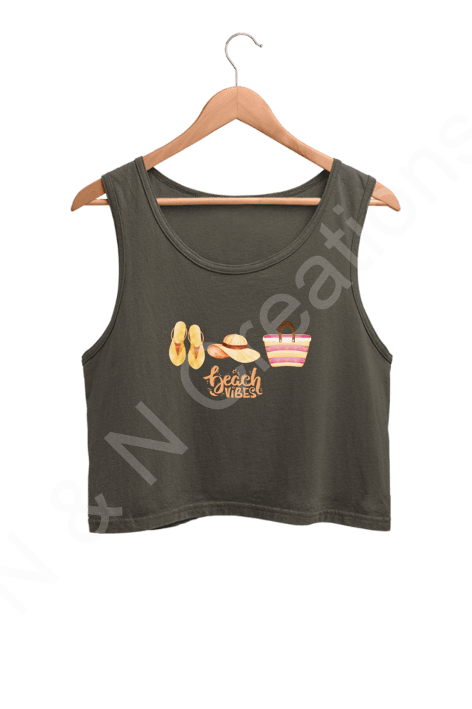Beach Vibes - Crop Tank