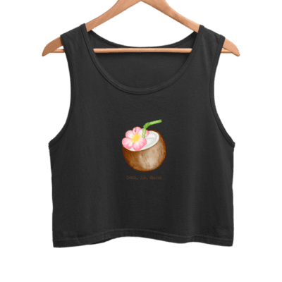 Palm Paradise - Crop Tank