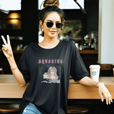 Aquarius Woman Edition - Oversized Tshirt