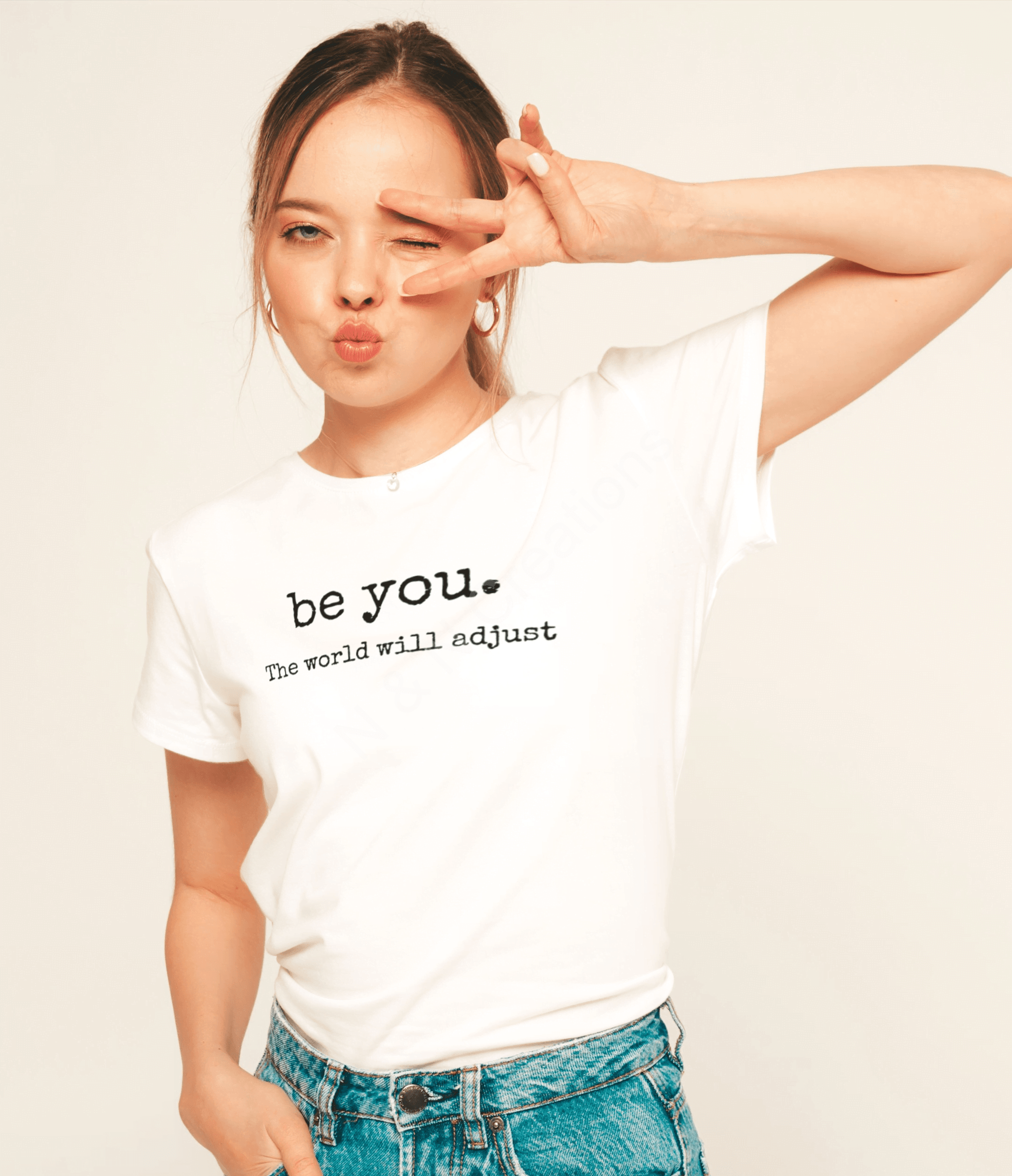 Be You - Round Neck Half Sleeve T- Shirt