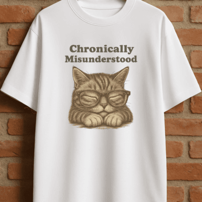 Chronically Misunderstood - Oversized Tshirt