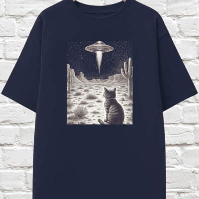 Cat UFO - Oversized Tshirt