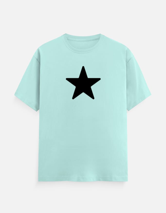 Star - Men's Round Neck Half-Sleeve T-Shirt - Image 9