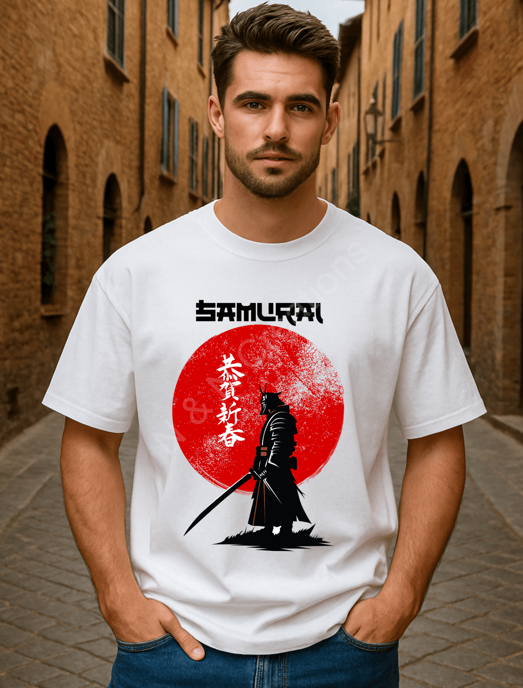 Samurai - Unisex Oversized Standard T-Shirt