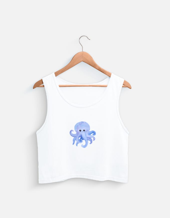 Baby Octopus - Crop Tank