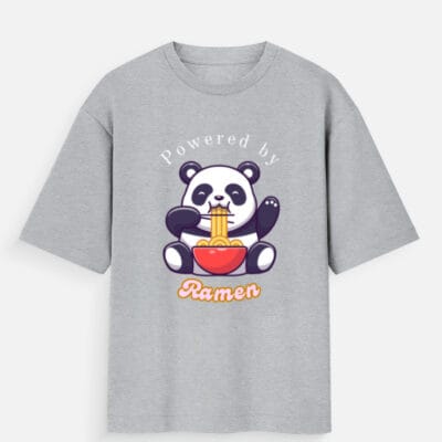 Ramen Panda - Oversized Standard T-Shirt