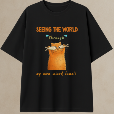 Wierd Lens - Women's Oversized Standard T-Shirt