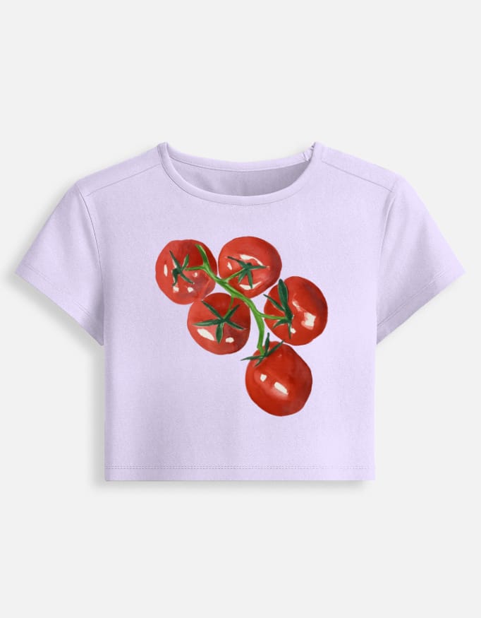 Tomatoes - Women's Baby Tee - Image 2