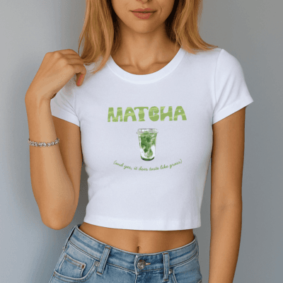 Iced Matcha - Women's Baby Tee