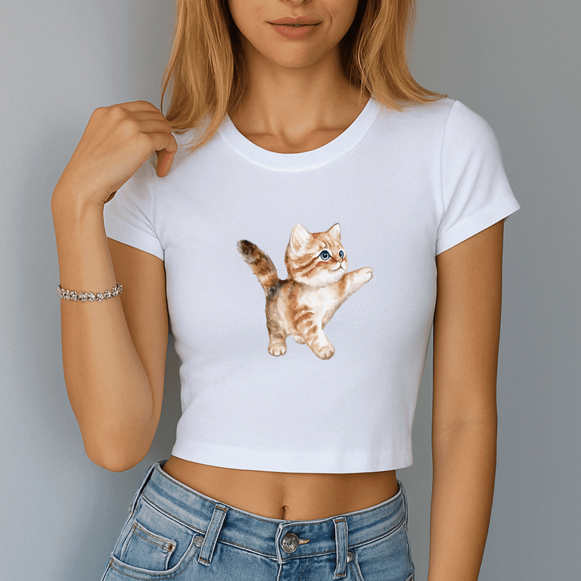 Kitten - Women's Baby Tee