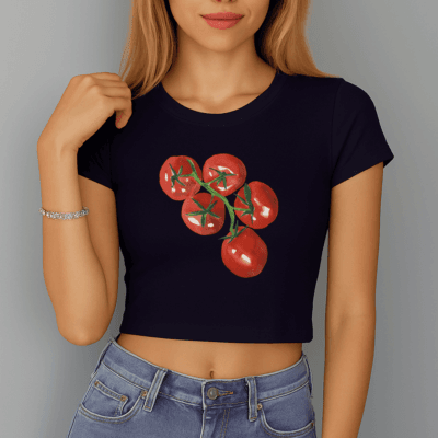 Tomatoes - Women's Baby Tee