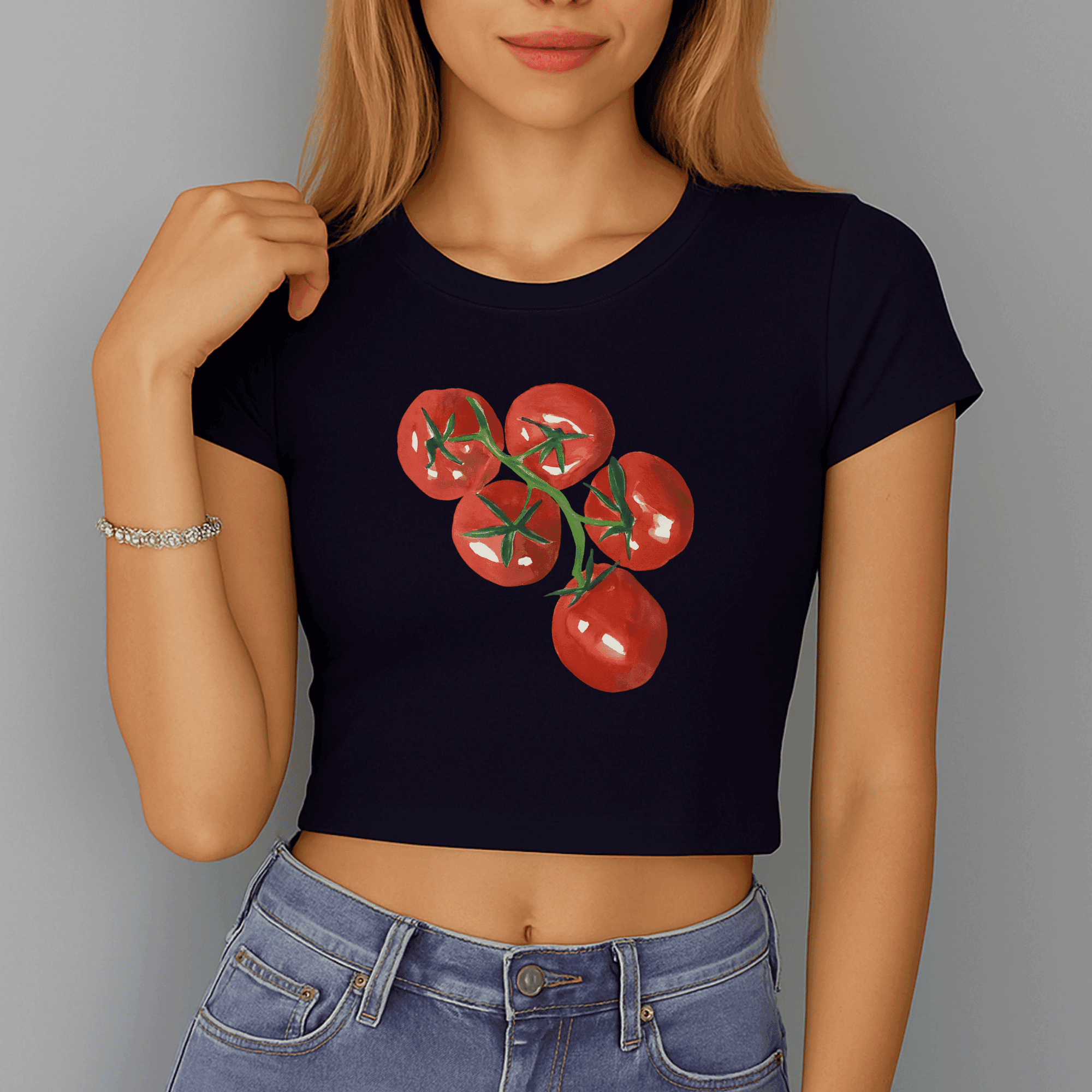 Tomatoes - Women's Baby Tee