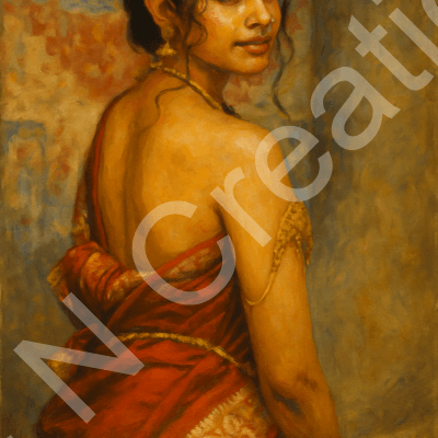 The Glance of Grace - Canvas Print