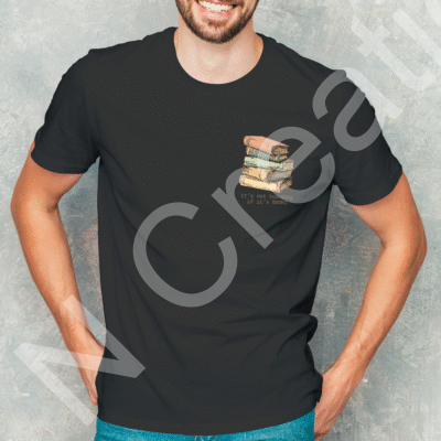 It's not hoarding when it's BOOKS - Men's Round Neck Regular Fit T-Shirt